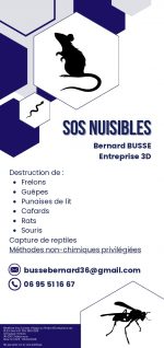 SOS NUISIBLES – BERNARD BUSSE