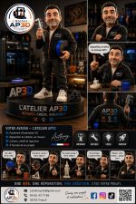 L&rsquo;ATELIER AP3D – ANTHONY PASQUET
