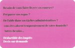 NATHALIE MARTIN – SERVICES A DOMICILE